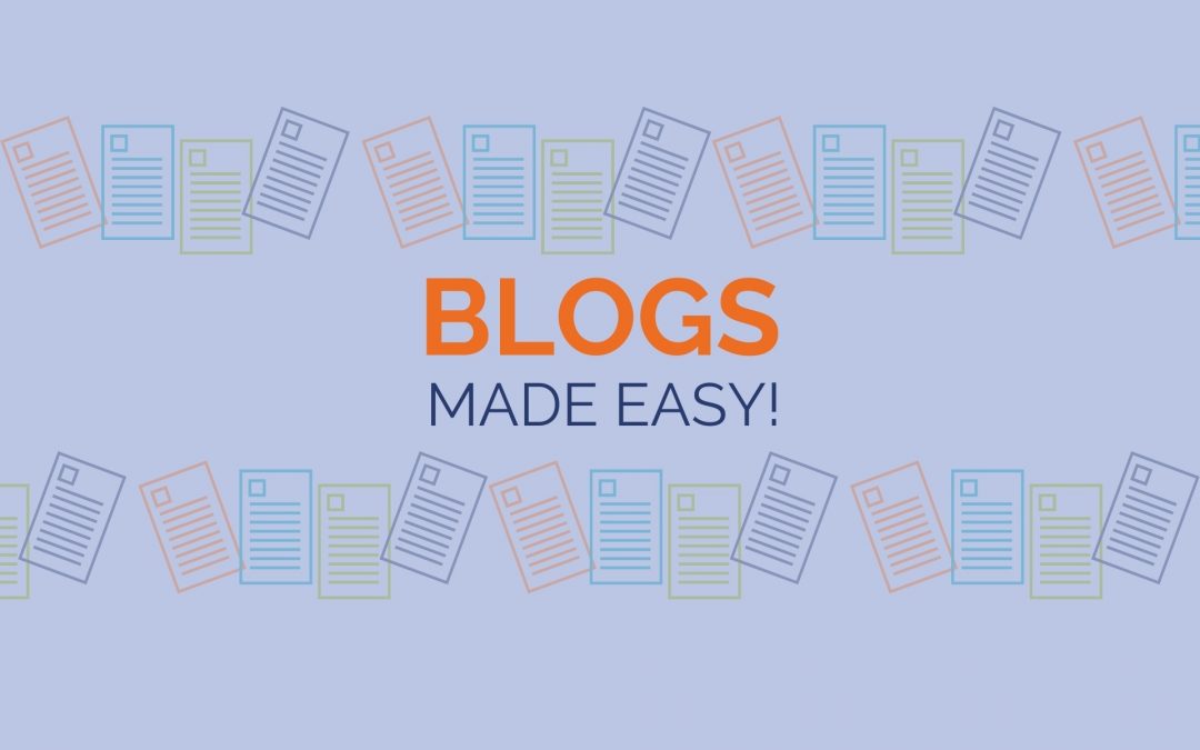 Blogs made easy
